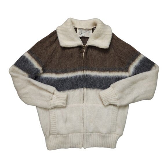 Vintage Hilda Ltd Iceland Wool Full Zip Jacket Womens XL‎ - Picture 1 of 10